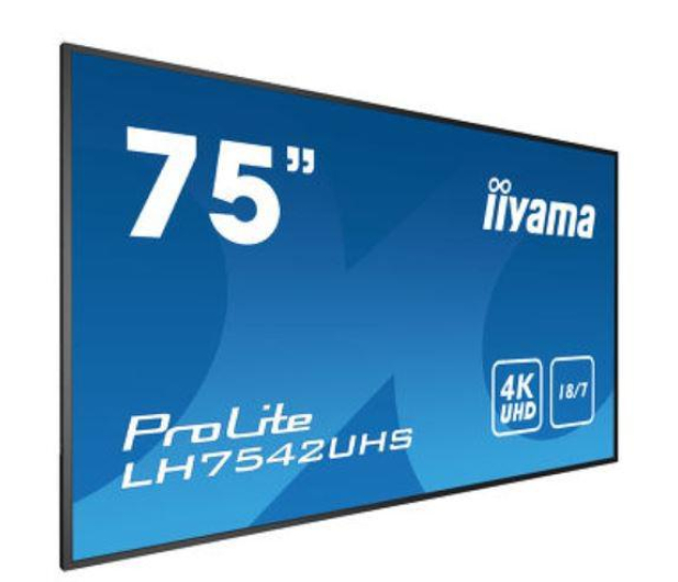 iiyama 74,5'' PROLITE LH7542UHS-B3 Czarny - 1375289 - zdjęcie 3
